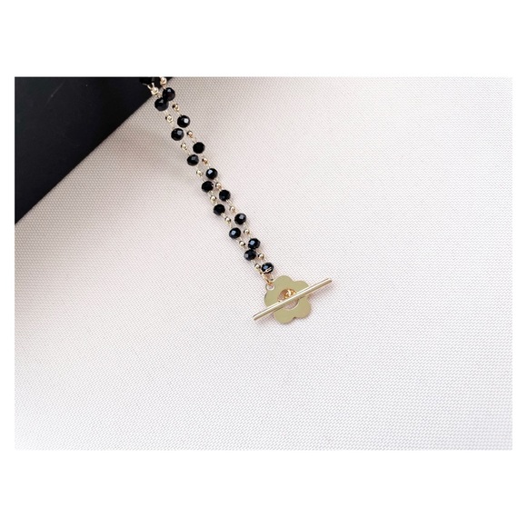 Pretty Bird Toggle Gold & Black choker - Picture 5 of 5